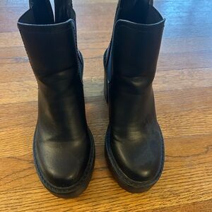 Madden Girl Black Ankle Booties